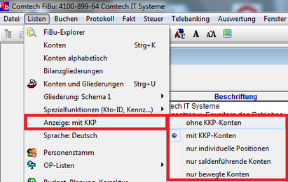 KKP-Anzeige