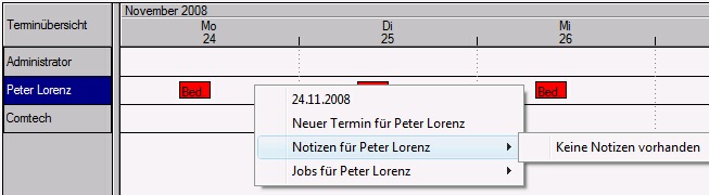 co-terminuebersicht10