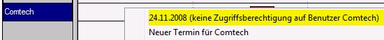 co-terminuebersicht11