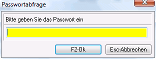 Serienänderungen Passwort