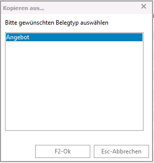 belegtypauswahl