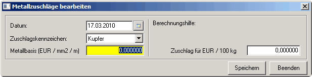 Metallzuschläge 2010-02