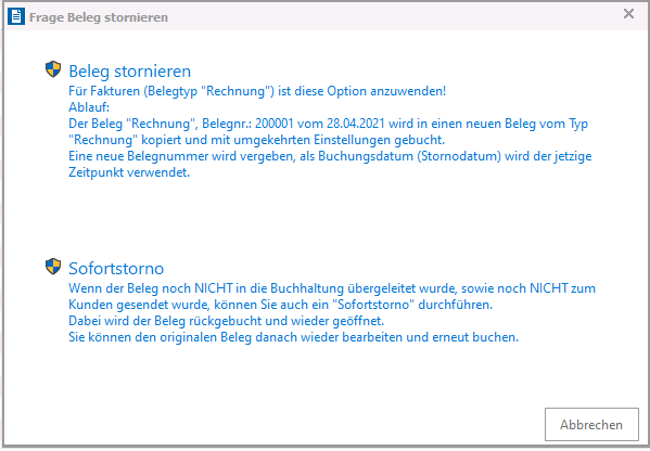 rueckbuchen